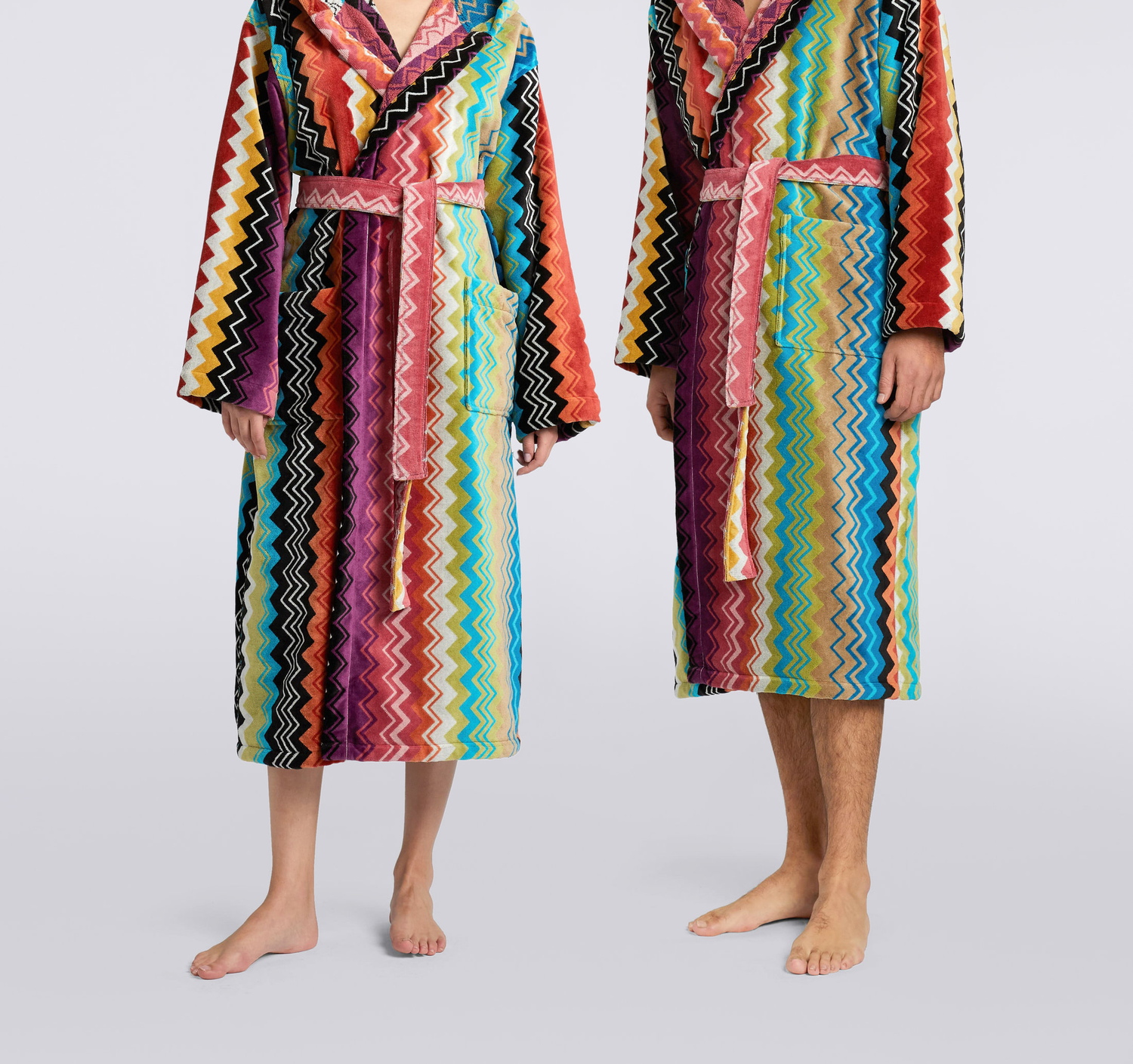 BATHROBES + SLIPPERS